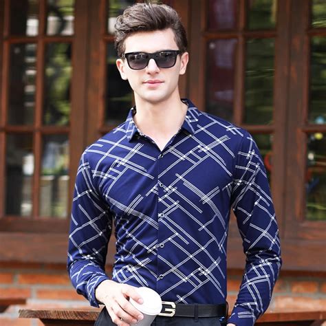 Men's shirts: dressy, casual, or formal.